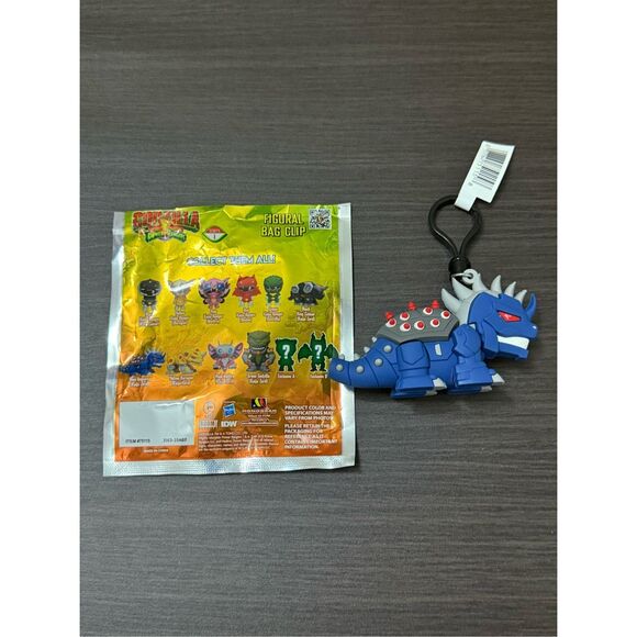 Godzilla Vs. Mighty Morphin' Power Rangers Series 1 Keychain - Blue Anguirus - Picture 2 of 2